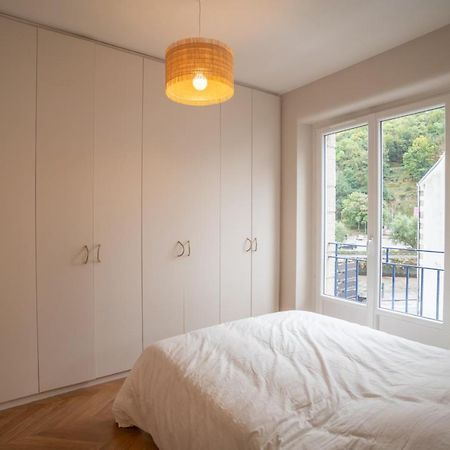 T2 Plein Sud - Parking - Balcon Vue Odet - Renove Par Un Architecte Quimper Exterior photo