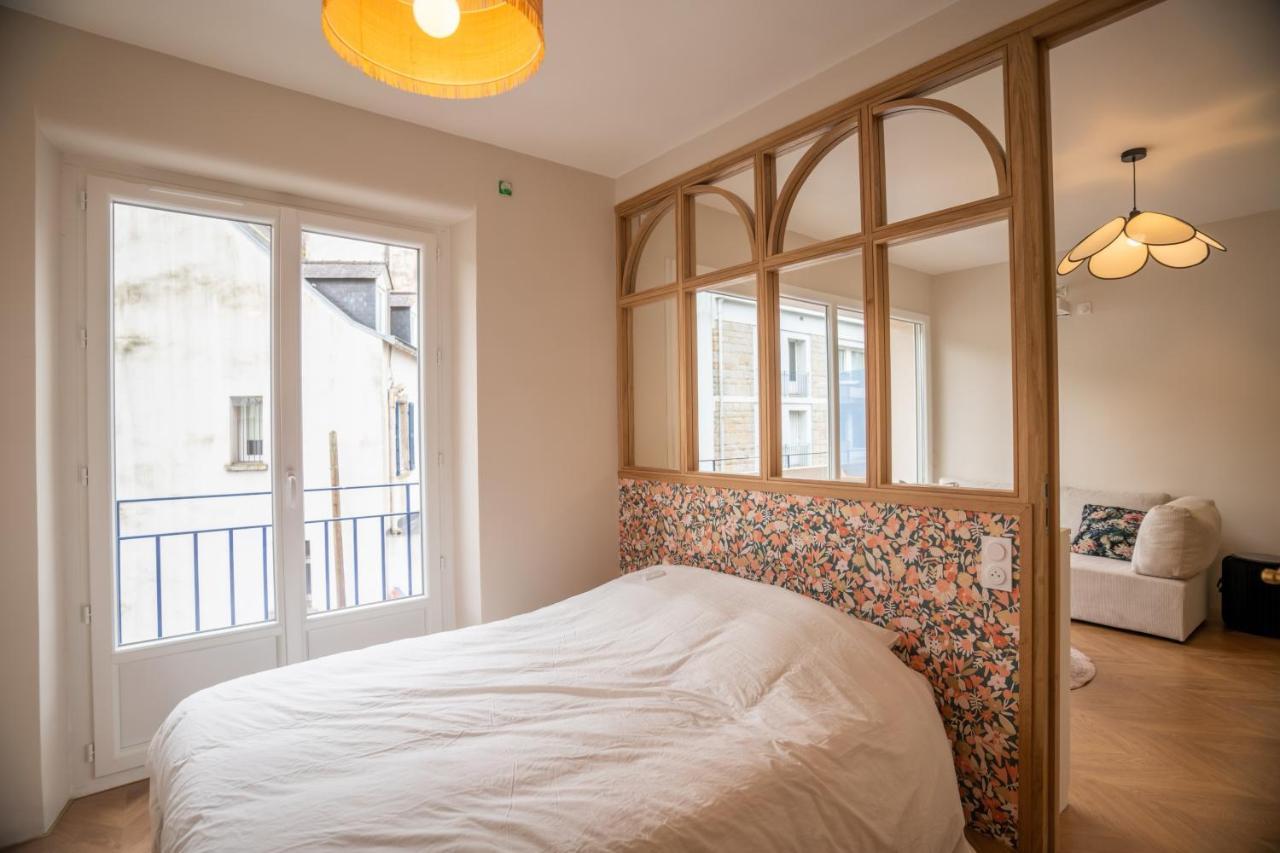 T2 Plein Sud - Parking - Balcon Vue Odet - Renove Par Un Architecte Quimper Exterior photo