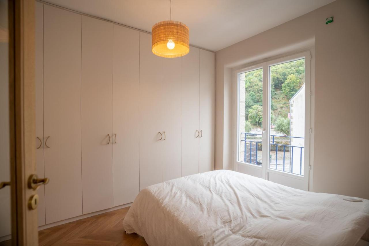 T2 Plein Sud - Parking - Balcon Vue Odet - Renove Par Un Architecte Quimper Exterior photo